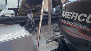 Установка тарги для буксировки лыжника на Салют 480