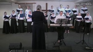 Пение хора _ БОГОСЛУЖЕНИЕ 8 ИЮНЯ l Церковь Святой Троицы  г. Красноярск