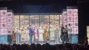 Финальные поклоны премьеры мюзикла «Рождественская история»#яхореограф