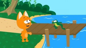 Голодная Лягушка - Котенок Котэ - Учимся считать Песенки для самых маленьких