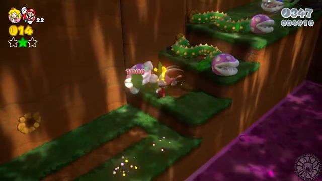 Болото пираний-выползков. Super Mario 3D World 2020 RUS Switch