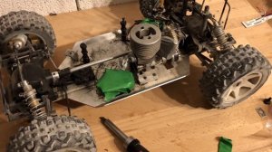 Ремонт RC Багги, первый заезд на канале. Восстановление