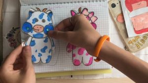 Распаковываю бумажные сюрпризы