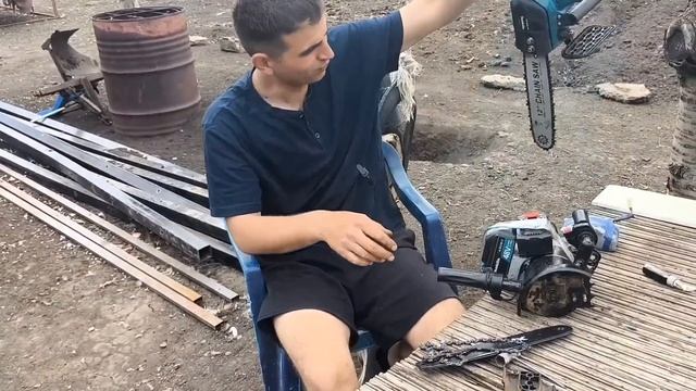 САМОРОБНА ПИЛКА НА АКБ! ТАКОЇ ВИ ЩЕ НЕ БАЧИЛИ!!! смотреть онлайн