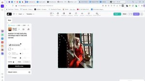 Добавить объекты на фото в нейросети Recraft