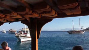 Завершение прогулки по Эгейскому морю.  Идем в Бодрум.