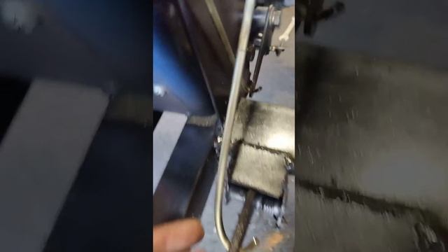 Встановлення тягі на педаль щеплення на мінітрактор з