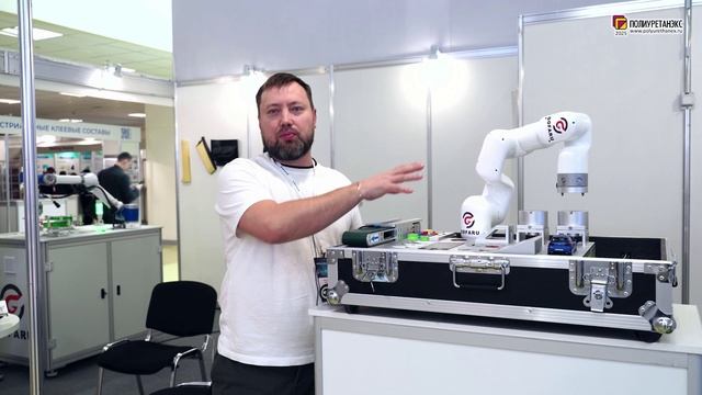 Балабушко Руслан (ГОФАРУ, Россия, Москва) интервью на 16-й выставке Полиуретанэкс 2025