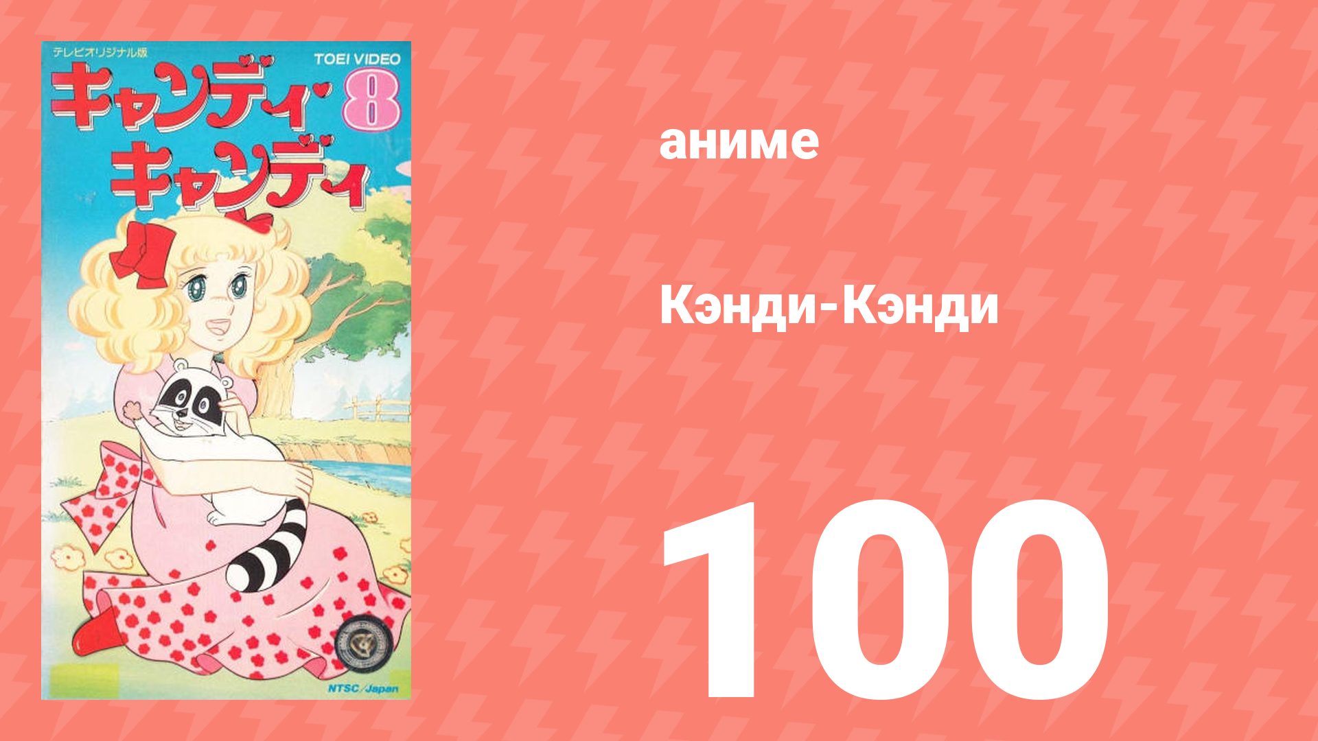 Кэнди-Кэнди 100 серия (аниме-сериал, 1976)