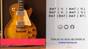Minor Blues Backing Track in A minor 12 Bar Blues