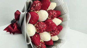 Букет 19 клубник в шоколаде арт. 35012 в Хабаровске