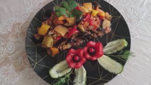 СОТЕ ИЗ БАКЛАЖАН🍆 ВКУСНЕЙШЕЕ ОВОЩНОЕ БЛЮДО