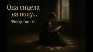 Федор Тютчев — Она сидела на полу