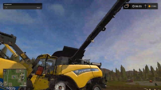 Farming Simulator 17 #22 Большой урожай пшеницы смотреть онлайн