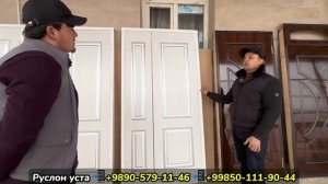 ХОРАЗМ ЛАМИНАТ ЭШИКЛАРИ 1-қўл уста 31-января 2025 г.