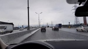 Так работает покрытие антидождь на автомобильном сте?