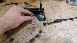 Педалька газа для минитрактора КМЗ-012 и ХТЗ-010.