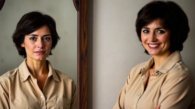 Ты не поверишь, что скрывает зеркало… 😱 смотреть онлайн