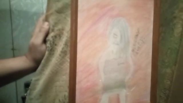 вкусный обзор на мои картины "Портрет подруги" бумага, смотреть онлайн