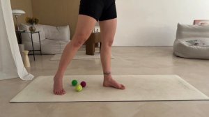 10 минутная тренировка стоп с МФР мячом |от Вальгуса бо?