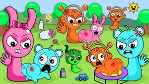 СПРУНКИ или СПРУНКЕ получили по попе| Sprunki мультфильм