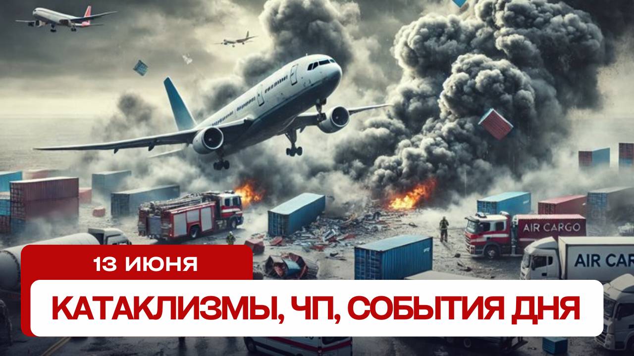 Катаклизмы за день 13.06.2025. Новости, ЧП, события дня