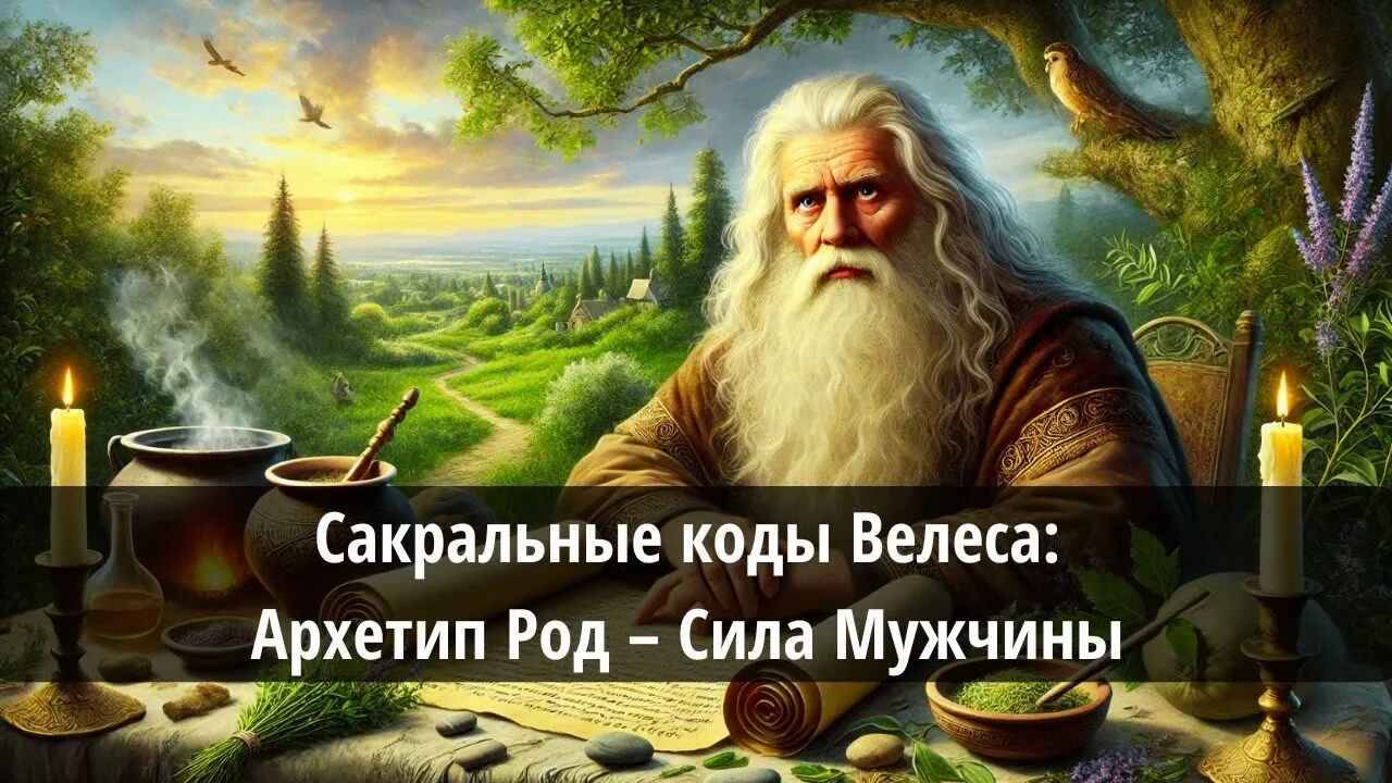 Сакральные коды Велеса: Архетип Род – Сила Мужчины – Активация Рода | Энергия, Чистка, Защита, Дар
