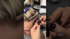 Наращивание челки и стрижка после наращивания