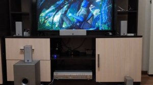 Кинотеатр Yamaha Dvr S60 в действии - это не soundbar .