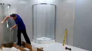 Установка душевого ограждения CEZARES Momento R2