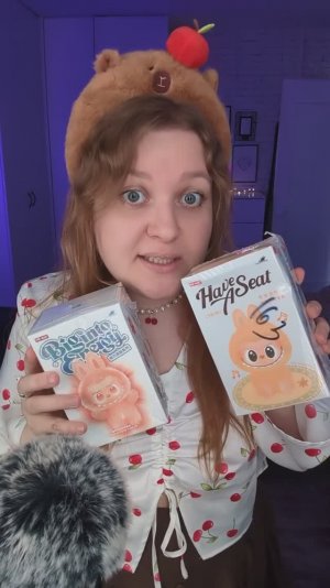 АСМР ЛАБУБУ распаковка и обзор (тихий голос) ASMR LABUBU BLIND BOX UNBOXING  #asmr #асмр #unboxing