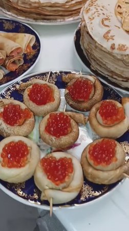 Блинные улиточки.