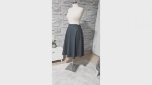 Без резинки 💥 Без молнии 💥 Вам не нужно быть швеей, чтобы сшить эту юбку.