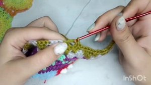 Пятый элемент "Чудесный квадрат" 🧶МК - авантюра " 🧶Вяжем вместе легко и просто🧶