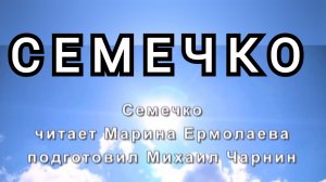 Стихотворение | СЕМЕЧКИ | Марина Ермолаева