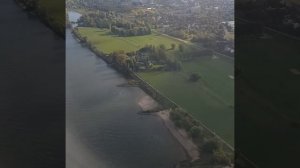 Посадка самолета. Landing. Plain. Самолет садится в Германии.