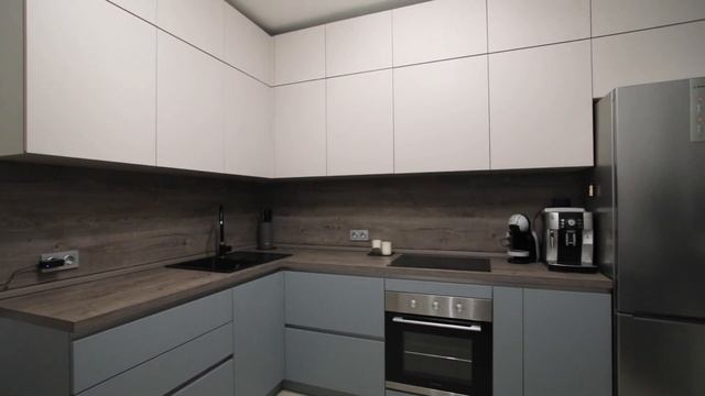 Кухонный гарнитур "ЗОВ", выполненный проект - НМЕ69 смотреть онлайн