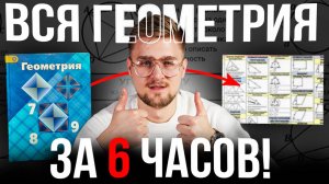 ВСЯ ГЕОМЕТРИЯ ИЗ ЕГЭ 2025 ЗА 6 ЧАСОВ! 17 Задание ЕГЭ Профильная Математика!