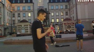 Вечерняя Казань ,развлечения на улице Баумана