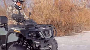 КВАДРОЦИКЛ HISUN TACTIC 550 В ДЕЙСТВИИ