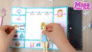 Бумажная Кукла . Как сделать бумажный домик