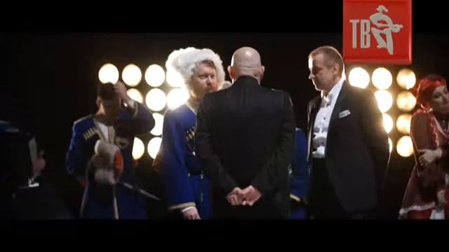 Александр Куликов и Михаил Шуфутинский на съемках кли