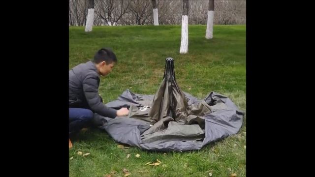 Походная палатка с Алиэкспресс Товары для рыбалки с Ali смотреть онлайн