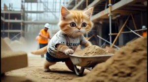 Бедный Котик Усердно работает, чтобы позволить себе скутер Своей Мечты