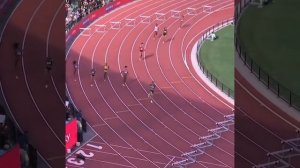 Новый мировой рекорд в беге на 400 метров с барьерами