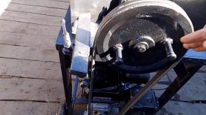 Винтовой дровокол своими руками. Финал сборки.