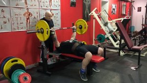 Тренировка 22.02.25, Русский жим 55кг