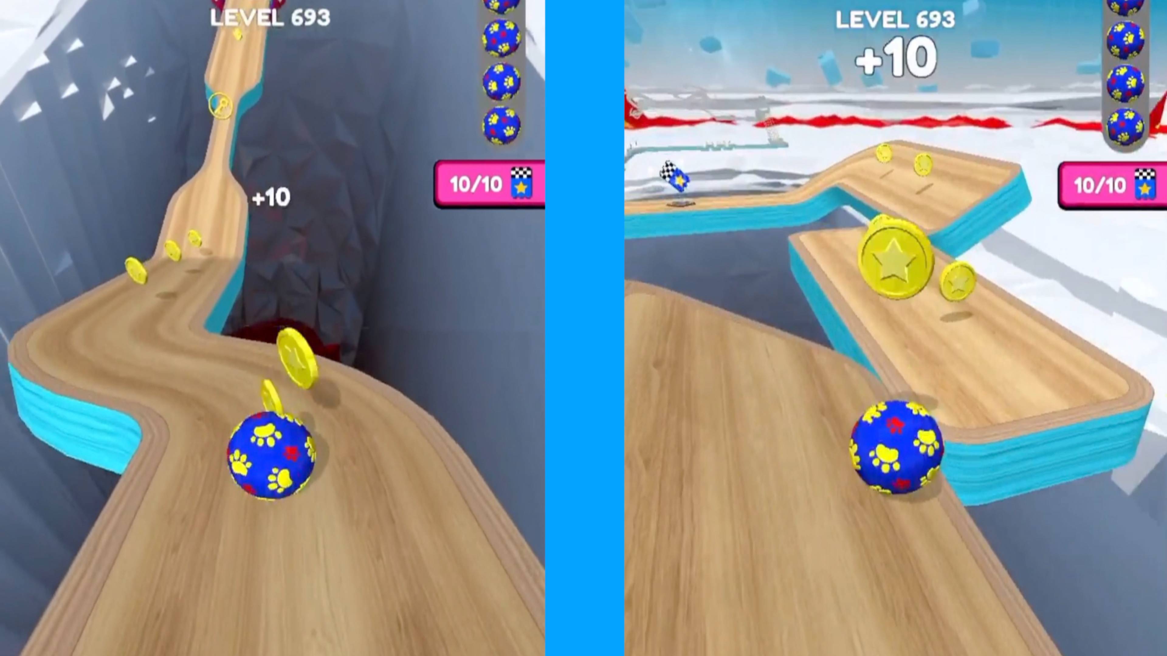 Going balls All Levels Gameplay IOS Android Going Balls Level 693