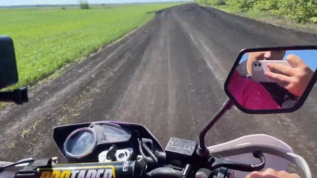 Покатушка на enduro 250. Пробил амортизатор, погоня за скор смотреть онлайн