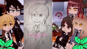 ||Реакция Человек Бензопила на тт/Chainsaw Man reaction to TT||Gacha Clu